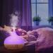 550ml Aroma Diffuser & Ultrasonic Humidifier with Remote Control | GUKKK Wood Optics 7 Colors LED for Yoga Office & Bedrooms - Buy Online on GoSupps.com