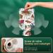 Christmas Hot Water Bottle with Plush Cover - Hand Warmer for Adults & Children | 26.5x15.3cm - Buy Online on GoSupps.com