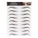 Long Lasting Waterproof Eyebrow Transfer Sticker for Women - BROWN-01 - Buy Online on GoSupps.com