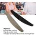 Nail Files Set Interchangeable 100 Pieces Files for Gel Nails with Stainless Steel Board Change Files Set with Metal Half Moon Board for Natural Nails Toenails and Gel Nails - Buy Online on GoSupps.com