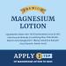 Nobi Nutrition Magnesium Lotion | Relieves Muscle Cramps & Soreness | Relaxation & Calming Support | Topical Magnesium Cream for Leg Cramps | Maximum Absorption | Soothing Rub with Shea Butter | 8 oz - Buy Online on GoSupps.com