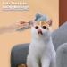 Self-Cleaning Cat & Dog Brush - Perfect for Long & Short Hair | Pet Grooming Tool for Loose Fur & Dirt - Gray - Buy Online on GoSupps.com