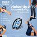 Ease Zone Muscle Massage Roller - Anti-Cellulite Self-Massage Device for Legs Thighs Calves Neck & Arms - Trigger Point & Fascia Relief - Buy Online on GoSupps.com