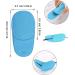 LUTER 6 Pi ces Cache Oeil pour Lunettes R utilisable Cache Oeil pour Couvrir l'Oeil Gauche Droit Am liorer la Vision pour Enfants et Adultes Oeil Paresseux Amblyopie Strabisme (Bleu M dium) - Buy Online on GoSupps.com