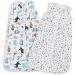 Lictin Baby Sleeping Bag 0.5 Tog - Baby Wearable Blanket Sleeping Sack Baby 2pcs Baby Swaddle Sack Blanket Sack with Adjustable Length 90-110cm for Infant Toddler 18 to 36 Months 18-36 Months (Pack of 1)