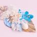 Dried Flowers for Cake Decoration & Crafts - Blue Gold & White Palm Spear | The Baked Studio - Buy Online on GoSupps.com