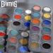 Grimas Professional Water Make-Up Palette A+B | 24x2.5ml High-Quality Face Painting & Carnival Make-Up | Multicolored WMUP24 - Buy Online on GoSupps.com