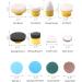 Replaceable Brush Heads for Electric Spin Scrubber - 16 Pack | Cordless Power Shower Cleaning Brush for Kitchen, Bathroom, Shower, Tub, Tile, Floor, Car - Buy Online on GoSupps.com