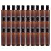 Bekith 30 Pack 4oz Plastic Squeeze Bottles with Disc Top Flip Cap, Empty Amber BPA-Free Refillable Containers For Shampoo, Lotions, Liquid Body Soap, Creams