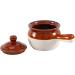 Chef Captain Ceramic Soup Bowls - High-Quality Chili & French Onion Bowls with Handles & Lids | XL 625 ml - Perfect for Delish Soups | International Shipping Available - Buy Online on GoSupps.com