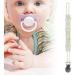 Anximt Baby Pacifier Clip - Silicone Toy Strap & Clip for Car Seats High Chairs Shopping Carts - Gray Multi-Functional Pacifier Chain - Buy Online on GoSupps.com
