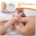 HAPINARY Nail Art Brush Cup Glass Nail Tools Nail Art Tools Manicure Nail Dish with Stainless Steel Mesh Dappen Dish for Acrylic Nails Nail Dish Bowl Nail Dish Cups Bracket Wooden Sequins - Buy Online on GoSupps.com