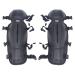Shin Guard Brush with Comfortable Sponge Pad Leg Guard and Knee Guard Used for Cutting Grass(Black)