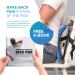 Slumbar Back Stretcher & Posture Corrector: Relieve Back, Shoulder, Neck, and Sciatic Pain with Postural Support - Includes Free Ebook & Stretching Strap - Buy Online on GoSupps.com