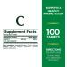 Nature's Bounty Vitamin C 500mg Tablets - Immune Health Support - 100 Count Pack - Buy Online on GoSupps.com