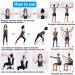 DIWUJI Set of 3 Exercise Resistance Bands - 1.5M/4.9ft Skin-Friendly Long Elastic - Standard Resistance Levels for Physical Therapy, Strength Training, Yoga, Fitness - Blue Pink - Buy Online on GoSupps.com