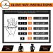 ProFitness Cross Training Gloves with Non-Slip Palm and Wrist Support | Ideal for Weightlifting & WODs | Avoid Calluses | Men & Women | Black Small - Buy Online on GoSupps.com