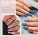 AZUREBEAUTY 21 Pcs Dip Powder Nail Kit - Gray Nude Brown Winter Colors - Acrylic Dipping Powder Set for French Nail Art - DIY Manicure Gift - Buy Online on GoSupps.com