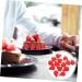 MAGICLULU 30pcs mini toy doll house accessory fake fruit resin strawberry cake decoration fake strawberries mini hair accessories artificial toy room key chain doll house mini photo frames Red 1.6x1cm - Buy Online on GoSupps.com