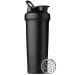 BlenderBottle Classic V2 Shaker Bottle Perfect for Protein Shakes and Pre Workout 32-Ounce Black Black 32-Ounce Bottle