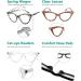 Eyekepper Cat-Eye Reading Glasses for Women - 4 Pack +3.00 Diopters - Stylish & Comfortable Ladies Readers - Buy Online on GoSupps.com