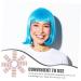 FRCOLOR 8 Sheets Traceless Wig Film Waterproof Lace Tape Scalp Tape for Wigs Lace Wig Tape Lace Tape for Wigs Hairline Wig Sticker Double Sided Tape Hair Bands Accessories Water Proof Glue - Buy Online on GoSupps.com
