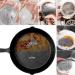 Premium Cast Iron Cleaners - Stainless Steel Set for Dutch Ovens Pans & Woks - Buy Online on GoSupps.com