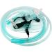 3 Pack XL Adult Elongated Oxygen Mask with 6.6' Tubing and Adjustable Strap - Buy Online on GoSupps.com
