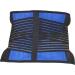 Buy S-6XL Back Bandage Waist Support Belt - Double Pull Lumbar Decompression for Men & Women - Stabilize Lumbar Vertebrae | Small Blue - International Shipping Available - Buy Online on GoSupps.com