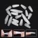 500 Piece White Nail Tips - Acrylic Artificial Nails for Nail Studios & DIY Art - 10 Sizes with Storage Case - Buy Online on GoSupps.com