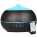 Essential oils aromatherapy diffuse humidifier: 500ml ultrasound air fragrance oil oil oil diffuser electrical room moisture fragrance fragrance air humidifier room fragrance wood nubering for room bedroom black