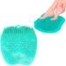Foot massager for the shower - improves foot circuit and relieves foot pain - foot washer for use in the shower with non -slip suction cups