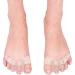 Toe Spacers & Gel Toe Separators for Relief from Bunions Hallux Valgus Hammer Toe | Curved Design for Comfort - Buy Online on GoSupps.com
