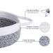 Polarduck Cotton Rope Basket Set - Small 9.8x8.2x2.6 with Handles | Cute Home Decor Desk Organizer and Room Storage | Ideal for Toys, Keys, Fruits, Candy, and Gifts | 2-Pack Grey - Buy Online on GoSupps.com