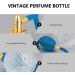 Angoily 100ml Vintage Spray Bottle Glass Refillable Scent Bottle Classic Perfume Sprayer For Travel Perfume Refill Bottle Sample Holder - Buy Online on GoSupps.com