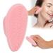 Silicone Cleaning Brush Face Scrubber Silicone Facial Deep Cleansing Brush Pad for Skin Exfoliation Portable Clean Skin Multifunctional Face Cleaning Tool for Girl Woman()