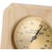 Buy Reliable Wooden Sauna Thermometer Hygrometer | 5% Accuracy | Real-Time Monitoring for Indoor Use - Buy Online on GoSupps.com