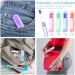 8-Piece Foldable Travel Toothbrush Set + Plastic Comb | Portable & Compact for Camping School & Home - Buy Online on GoSupps.com