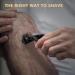 Intimate Razor for Men | Kibiy IPX7 Waterproof Body Hair Trimmer with Hypoallergenic Shear Film & Type C Charging - Professional Full Body Care - Buy Online on GoSupps.com