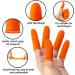 Pufeuoo 200Pcs Latex Finger Covers - Anti Slip Finger Protectors for Sewing, Adhesives, Gardening and Wax - Buy Online on GoSupps.com