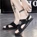 MisFun Bunion Splints Sandals for Men - Non-Slip Flip Flops for Bunion Relief - Comfortable Toe Bone Correction Sandals - Size 6.5, Black - Buy Online on GoSupps.com