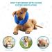 Pet Spies Inflatable Collar for Dogs & Cats - Comfortable Recovery & Protection Pillow with Magic Zipper (L/Blue) - Ideal for Swimming & Neck Support - Buy Online on GoSupps.com