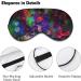 Galaxy Space Nebula Star Sleep Mask for Women | Adjustable Eye Shades & Elastic Strap - Buy Online on GoSupps.com
