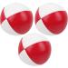 Indoor Smooth Juggling Balls - Tear Resistant Red & White - Ideal for Children's Leisure Activities - Buy Online on GoSupps.com