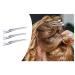 MBSOMNUS 36-Piece Hair Clips Set - Metal 9cm Duckbill Alligator Hairdresser Clips for Women & Girls - Ideal for Hairdressing Salon & Styling - Silver Compartment Clamps - Buy Online on GoSupps.com