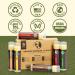 Earth's Daughter USDA Organic Lip Balm 12-Pack (2x 6-Packs) - Fruit Flavors Beeswax Coconut Oil Vitamin E - Best Lip Repair Chapstick for Dry Cracked Lips - Moisturizing Lip Care - Buy Online on GoSupps.com