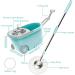Favbal Spin Mop Bucket with Wringer Set - 6 Replacement Refills, 61 Extended Handle - For Home Hardwood Floors & Tiles - Buy Online on GoSupps.com