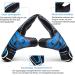 Malker Goalkeeper Gloves - Youth & Adult Football Gloves with Finger Protection Slipproof Grip Injury Prevention - Blue/Black Size 7 - Buy Online on GoSupps.com