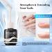 ROSALING Gelin 15ml - Milky White Builder Strengthening Gel for Nail Extensions UV/LED Nail Polish & Art - Strong Durable Nail Repair - Buy Online on GoSupps.com