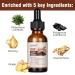 Hair Serum for Scalp Repair | Herbal Extracts with Ginseng & Ginger | Daily Use Massage Serum for Men & Women - Buy Online on GoSupps.com